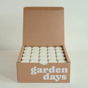 오일버너전용 천연 소이캔들 티라이트 100개