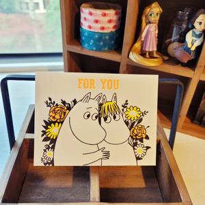 스노크메이든 고백 감사카드