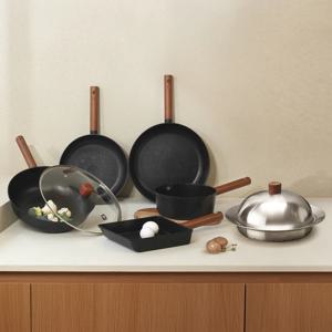 더 바움 IH 티타늄 주물 프라이팬 7종세트