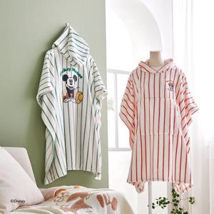 디즈니 입을 수 있는 판초형 극세사 블랑켓  2 style