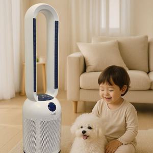 더 데일리 날개없는 PTC 온풍 히터 리모컨형 BR-T605HF