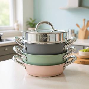 더 셰프 스택쿡 멀티찜냄비 BR-SQ2005P