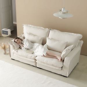 코지온 구스 패브릭 3인용 소파 거실 쇼파