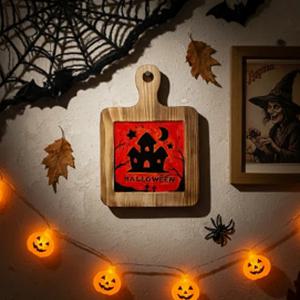 할로윈 석고 우드 티코스터 키트 인테리어소품 만들기세트