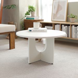 원형 거실 소파 쇼파 보조 사이드 테이블 우드 협탁 낮은테이블 대형