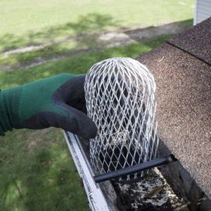 지붕 배수로 막힘방지 스텐 배수구 4p