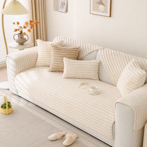 부드러운 극세사 논슬립 쇼파패드 커버 3인용 4인용 5인용