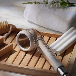 필터 샤워기 헤드 곡물원료 에코젠 소재 녹물 정수 염소 제거