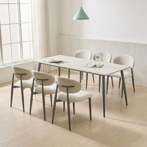 도렌 세라믹 식탁 테이블 다이닝 6인용 세트 의자 6