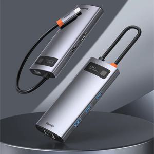 메탈글림 C타입 6in1 멀티허브 도킹스테이션