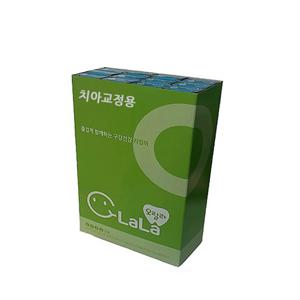 교정용칫솔 12p 1box 색상랜덤 치과용