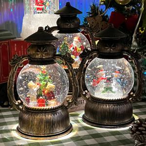 bookaz 크리스마스 오르골 3.원형램프 곰돌이