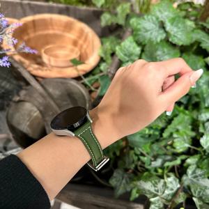 갤럭시워치 모든 기종 호환 식물성 비건 레더 코르크 슬림핏 가죽스트랩