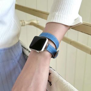 애플워치 모든 기종 호환 프리미엄 데님스트랩 싱글&더블 2in1세트