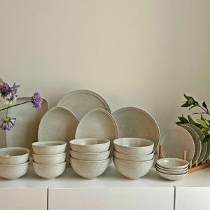 청휴 한식 6인식기 홈세트 + 소주잔2p 27p 모던 신혼 그릇 디너