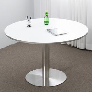 퓨리 HPL 실버엣지 1100 원형 텐 스텐 카페 티 테이블