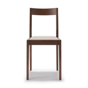 고무나무 체어 브라운