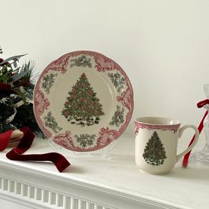 캐롤스 바이 크리스마스 머그잔 & 플레이트 선물세트