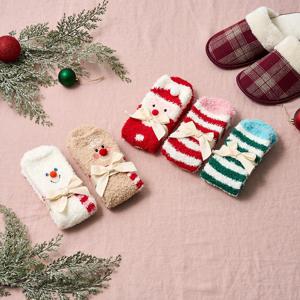 잇츠삭스 크리스마스 보들보들 양말 4 style