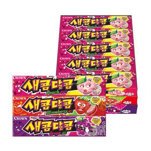새콤달콤 스틱 3종 45개입 / 딸기 포도 복숭아