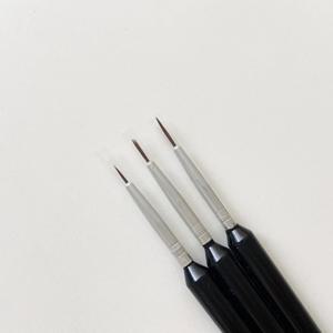 세필붓 얇은붓 석고방향제 캔들 정밀 표현 표정그리기 3개 1set