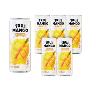 트루망고100% 퓨어망고주스 250ml 6캔