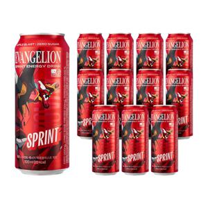 클룹 스프린트 에너지 애플블라스트 제로(에반게리온) 500ml 12캔