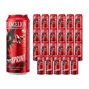 클룹 스프린트 에너지 애플블라스트 제로(에반게리온) 500ml 24캔