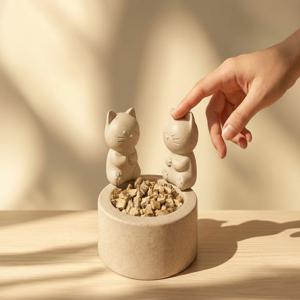 고양이 캐릭터 디퓨저 친환경 제품 - 캣브리띵