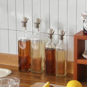 사각 글라스 오일병 2p세트 (2size)