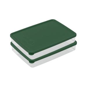 유연하고 말랑한 납 작 이 특 대 2P세트 냉동실 정리용기 식기세척기 전자렌지 가능