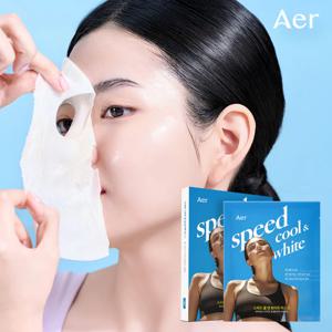 주름 미백 쿨링 진정 케어 스피드 쿨앤 화이트 마스크팩 5매입x3개