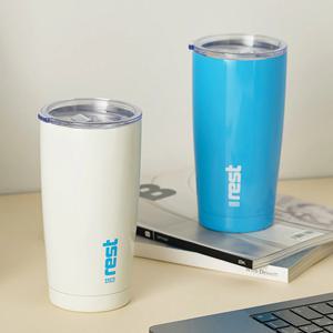 레스트 스텐 텀블러 600ml 보온 보냉 텀블러 콜드컵 2color