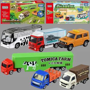 토미카 기프트 동물원 목장 트럭 6종 세트 다이캐스트 미니어처 모형