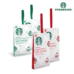 1+1 스타벅스 핫코코아 오너먼트 더블초코, 페퍼민트