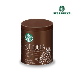 스타벅스 핫코코아 더블초코 틴케이스