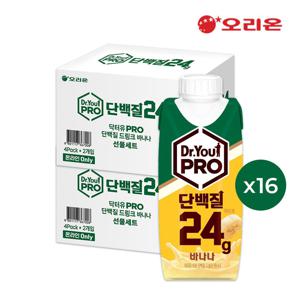 닥터유프로 단백질 드링크 바나나 선물세트 250ml x 16팩