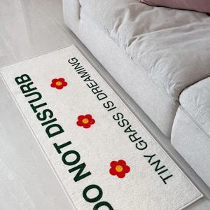 워셔블 프리미엄 직조 잔디보호 디자인 욕실 주방 거실 러그 발매트 120x50cm