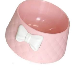 대형견 리본 사료그릇 물그릇