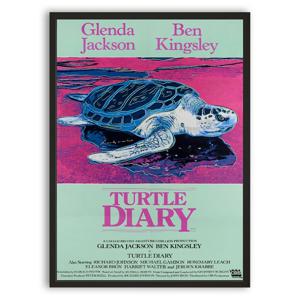 영화포스터 영국 감성 무드 액자 소품 인테리어 거북이그림