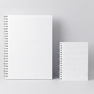 두꺼운 스프링 노트 A5 B5 공책 줄 모눈 필사 오답 수학 연습장 학교