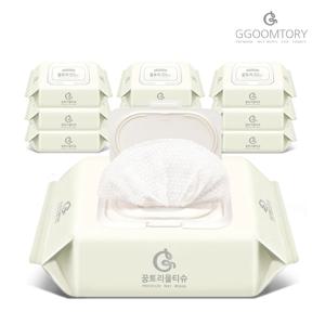 아기물티슈 뉴 아주 도톰한 스페셜 캡형 엠보싱 65gsm 80매 10팩