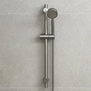 무타공 304 스텐 각도조절 샤워기 거치대 슬라이드바