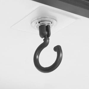 무타공 회전 천장부착 다용도 후크걸이 세트 10p