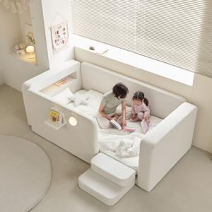 키노 데이베드 아쿠아텍스 패브릭 LED 조명 아기침대 프레임 SS