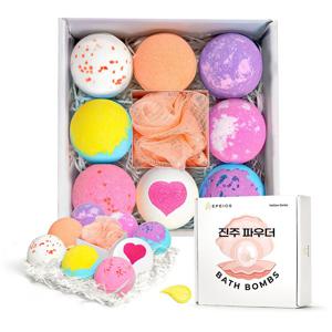 진주 파우더 8종 배쓰밤 선물세트 버블바 거품 입욕제