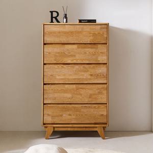 네오 네모닉 고무나무 원목 광폭 대형 서랍장 (3size/2color)