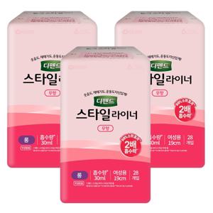 디펜드 스타일 라이너 롱 무향 28개입 X 3팩