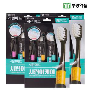 시린메드 시린이케어 칫솔 항균 초극세모 4P*3개