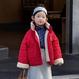 리버서블 퀼팅 양털 점퍼 R15743